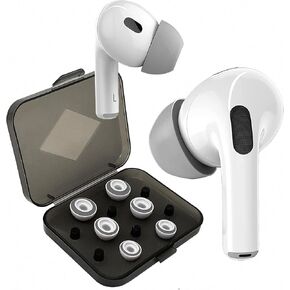 STATIK CloudBuds Earbud Tips, Replacement Earbud Tips for Ear Tips Pro 1st & 2nd Gen, Memory Foam Earbud Tips with Cloudfoam, 3 Ear Bud Tips Replacement Sizes, Large, Medium & Extra Small Earbud Tips