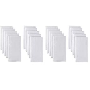 GERBER 10 Count Prefold Birdseye Diaper with Pad, White (Pack of 2)