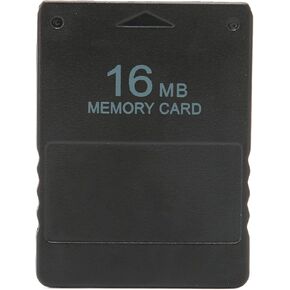 Memory Card for Playstation 2, 8MB - 256MB High Speed Game Console Memory Card for PS2, Plug and Play (16MB)