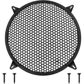 12 Subwoofer Grill Speaker Grill Cover Waffle Grill Protective Cover Round Subwoofer Speaker Cover 1PCS