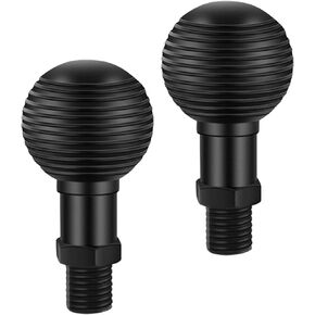 2PC 1" Ball Mount Adapter Aluminum alloy with M10 x 1.25 Pitch Compatible with RAM Mounts B Size Double Socket Arm