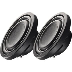 Pioneer TS-Z10LS4 10" Oversized Subwoofer, Shallow Design, Easy Installation and Flexible Fit, 1300 Watts Peak Power, Single 4 Ohms Voice Coil for Deep, Enhanced Bass Response