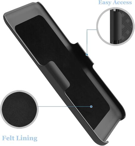 Fingic Compatible with Samsung Galaxy S23 Plus Holster Case Combo Shell Slim Rugged Case with Kickstand Swivel Belt Clip Holster Shockproof Cover for Samsung Galaxy S23 Plus 5G (6.6 inch) 2023, Black in Saudi Arabia