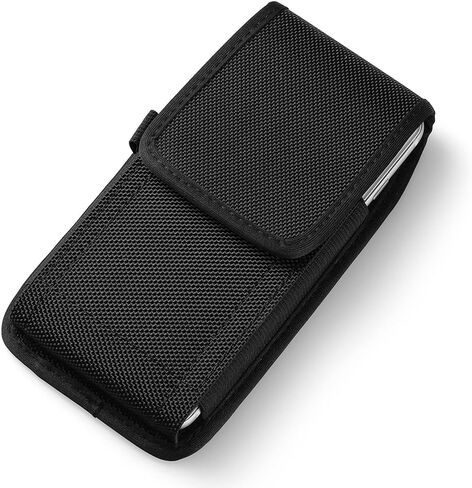 Universal Nylon Cell Phone Holster Belt Case Holder Pouch for iPhone 12 Pro Max Samsung Galaxy S20 FE S23 FE A54 A53 A52 A32 A52s A10s S22+ S23 Plus Google Pixel 7 6 4 XL Moto Think Phone Edge 40 (L) in Saudi Arabia