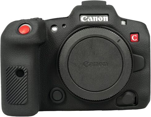 Camera Case for Canon R5C - Protective Silicone DSLR Skin Cover, Detachable Cage, Shockproof, Dustproof (Camouflage) in Saudi Arabia
