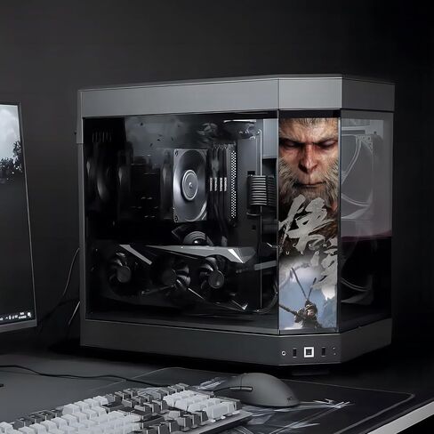 شاشة LCD تعمل باللمس 14.5 بوصة لـ Hyte Y70 2K 2560x720 IPS عرض HDMI USB C لنظام التشغيل Windows Aida64 CPU GPU مراقبة عرض درجة الحرارة in Kuwait