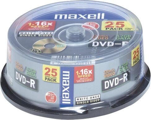 DVD-R 25 حزمة مغزل سرعة 16x in Saudi Arabia