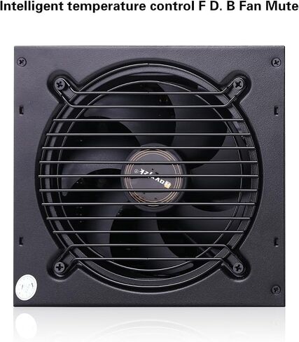 مصدر طاقة معياري بالكامل ATX بقوة 750 وات • 80+ Gold ATX 3.0 وPCIE 5.0 جاهز • وحدات كاملة • مروحة FDB صامتة مقاس 120 مم • ATX PSU • حرب لمدة 5 سنوات (أسود) in Saudi Arabia