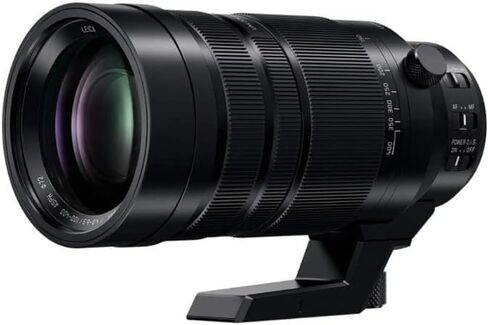 عدسة باناسونيك لوميكس جي لايكا دي جي فاريو-إلمار الاحترافية، 100-400 ملم، F4.0-6.3 ASPH، مرآة ميكرو أربعة أرباع، POWER OPTICAL IS، H-RS100400 (متجددة) in Saudi Arabia