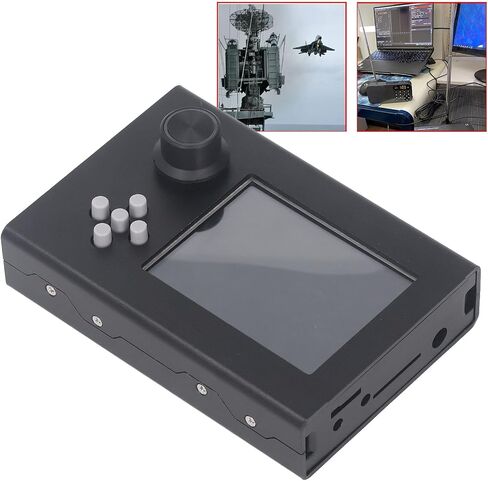PORTAPACK H2 SDR Receiver Module SDR Receiver H2 3.2 inch Touch LCD Display and Black Aluminum Housing in Saudi Arabia