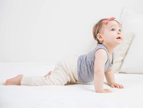 مجموعة اللعب العضوية الملونة المكونة من قطعتين - طبيعية - 6-12 شهرًا in Kuwait