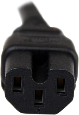StarTech.com 4ft (1.2m) Heavy Duty Power Cord, NEMA 5-15P to C15 AC Power Cord, 15A 125V, 14AWG, Replacement Computer Power Cord, Monitor Power Cable, PC Power Supply Cable, UL Listed (PXT515C154) in Saudi Arabia
