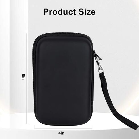 حافظة صلبة لمحطة شحن Anker MagGo 3 في 1، حامل شاحن لاسلكي متوافق مع MagSafe بقدرة 15 وات معتمد من Qi2، حافظة سوداء فقط من Safego in Saudi Arabia