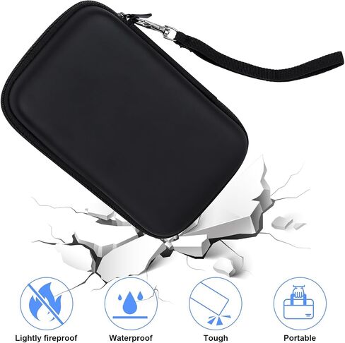حافظة صلبة لمحطة شحن Anker MagGo 3 في 1، حامل شاحن لاسلكي متوافق مع MagSafe بقدرة 15 وات معتمد من Qi2، حافظة سوداء فقط من Safego in Saudi Arabia