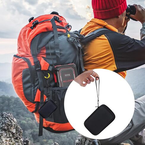حافظة صلبة لمحطة شحن Anker MagGo 3 في 1، حامل شاحن لاسلكي متوافق مع MagSafe بقدرة 15 وات معتمد من Qi2، حافظة سوداء فقط من Safego in Saudi Arabia