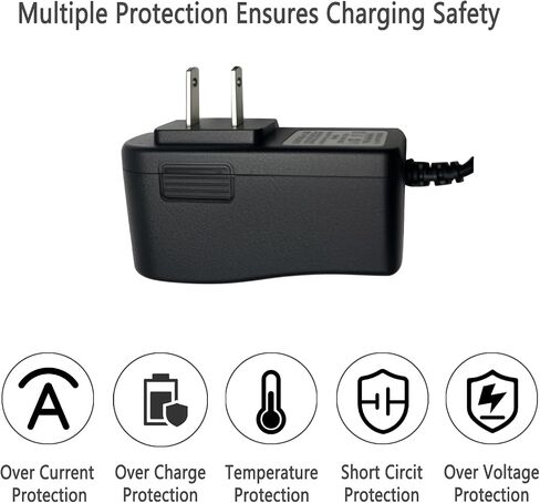 AC Adapter for Omron Healthcare 5, 7,10 Series - AC Power Adapter Compatible with Omron Blood Pressure Monitor Power Supply Charge Cord Replacement for Hem-ADPTW5 [Output DC 6V 1A] in Saudi Arabia