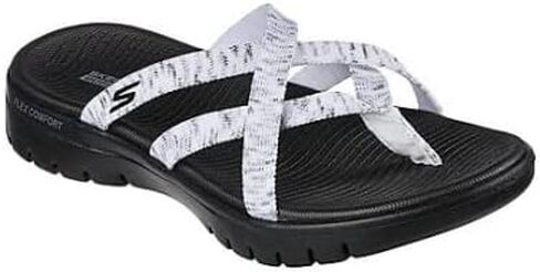 SKECHERS ON-THE-GO FLEX SANDAL-Black/Grey-7 in Saudi Arabia