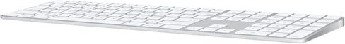 Apple Magic Keyboard with Touch ID and Numeric Keypad (for Mac Computers with Apple Silicon) - US English - Silver (Renewed) in Saudi Arabia