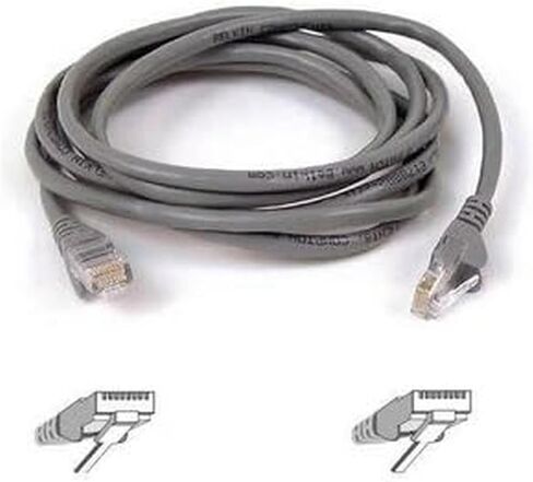 Belkin A3L791-04-BLK-S CAT5e RJ45M Snag-Less Patch Cable in Saudi Arabia