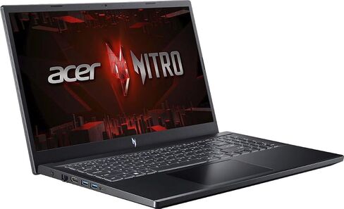 acer Nitro V Gaming Laptop, 15.6" 144Hz FHD Display, Intel 10-Core i7-13620H, RTX 4060, 16GB DDR5, 1TB SSD, Backlit keyboard, Wi-Fi 6, Win 11 Pro, with Microsoft Office Lifetime License&Gaming Mouse in Saudi Arabia