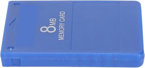 Game Memory Card, 8MB PS2 High Speed Game Memory Card Supports FMCB1.966 and All Games for PS2(red) in Saudi Arabia