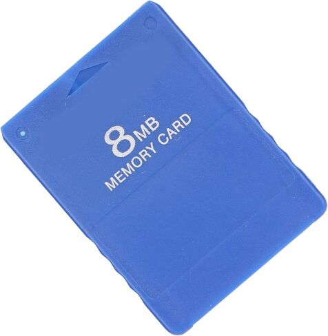 Game Memory Card, 8MB PS2 High Speed Game Memory Card Supports FMCB1.966 and All Games for PS2(red) in Saudi Arabia
