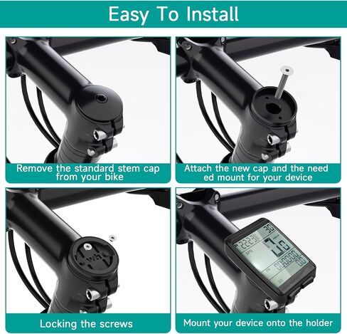 Computer Bike Mount For Wahoo, 4 Pack Wahoo Mount Insert Compatible with Out Front Wahoo Cycling Computer Mounts, Wahoo Bike Computer Mounts Replacement Base, Cycling Combo Mount Road MTB Accessories in Saudi Arabia