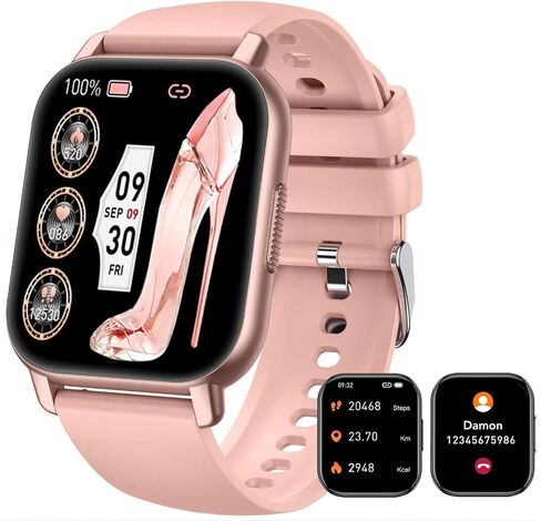 Smart Watches for Women, 1.85" Smart Watch IP68 Waterproof, 112+ Sport Modes Fitness Activity Tracker, Heart Rate Sleep Monitor, Pedometer, Fitness Watch for Android iOS in Saudi Arabia