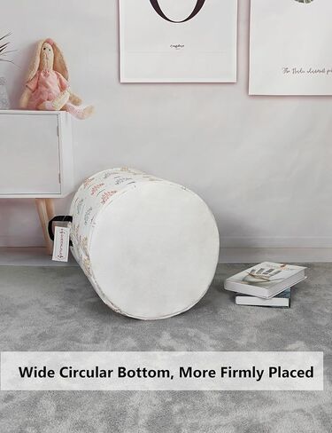 QUEENLALA Large Storage Basket,Laundry Hamper/Bathroom/Home Decor/Collapsible Round Storage Bin,Boys and Girls Hamper/Boxes/Clothing(Color Unicorn) in Saudi Arabia