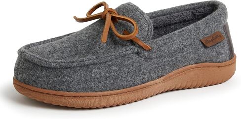 Dearfoams womens Wilmington Genuine Suede Energy Return Moc in Saudi Arabia