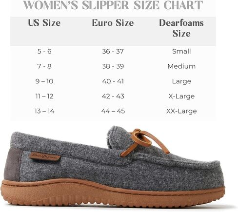 Dearfoams womens Wilmington Genuine Suede Energy Return Moc in Saudi Arabia