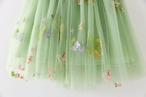 Baby Girls Tutu Dress Summer Sleeveless Embroidery Tulle Dresses Size 6M-5T in Kuwait