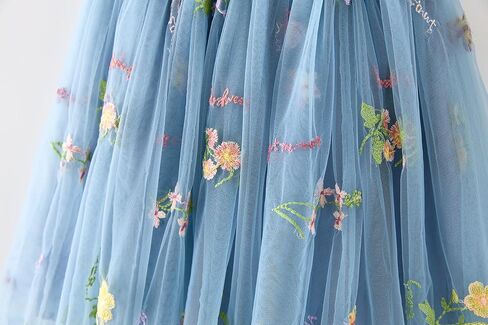 Baby Girls Tutu Dress Summer Sleeveless Embroidery Tulle Dresses Size 6M-5T in Saudi Arabia