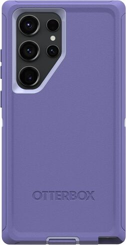 OtterBox Galaxy S23 Ultra (فقط) - حافظة سلسلة Defender - أسود - متين ومتين - مع حماية للمنافذ - تتضمن حامل مشبك الحافظة - عبوة غير مخصصة للبيع بالتجزئة in Kuwait
