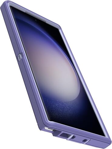 OtterBox Galaxy S23 Ultra (فقط) - حافظة سلسلة Defender - أسود - متين ومتين - مع حماية للمنافذ - تتضمن حامل مشبك الحافظة - عبوة غير مخصصة للبيع بالتجزئة in Kuwait