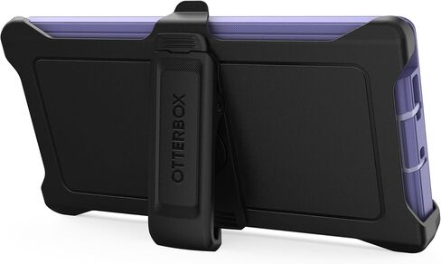 OtterBox Galaxy S23 Ultra (فقط) - حافظة سلسلة Defender - أسود - متين ومتين - مع حماية للمنافذ - تتضمن حامل مشبك الحافظة - عبوة غير مخصصة للبيع بالتجزئة in Kuwait
