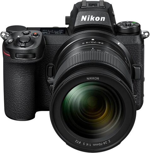 كاميرا نيكون 1663 Z6II بدون مرآة بإطار كامل FX مع مجموعة عدسات NIKKOR Z مقاس 24-70 مم f/4 S مع حزمة حماية محسنة CPS لمدة 3 سنوات in Saudi Arabia
