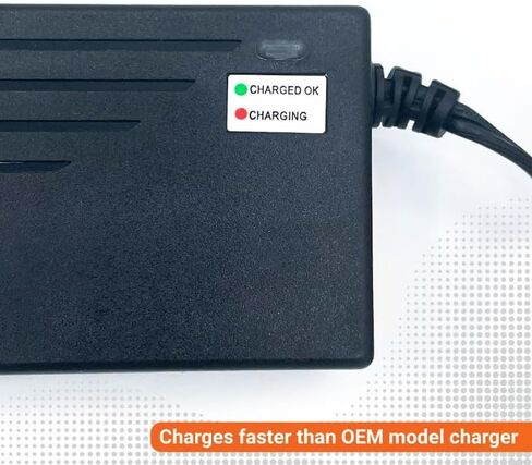 شاحن بطارية بديل 36 فولت، متوافق مع بلاك ديكر للطراز ETPCA-P360080U 90547460/90604959، يناسب موديلات جزازة العشب SPCM1936 CM1836 CM1936 RB3612 RB3610 in Saudi Arabia