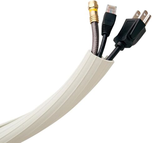 UTW-FCW12-BK 12-Feet Flexi Cable Wrap, Black in Saudi Arabia
