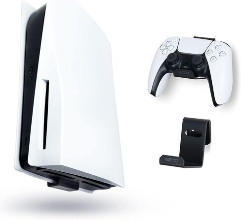 حزمة التثبيت على الحائط من Glistco المتوافقة مع PS5 - مجموعة تثبيت على الحائط لوحدة التحكم ومجموعة تثبيت وحدة التحكم in Kuwait