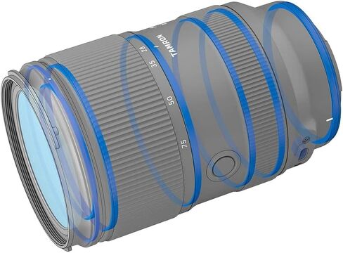 عدسة Tamron مقاس 28-75 مم f/2.8 Di III VXD G2 لهاتف Sony E مع ملحقات متقدمة وحزمة سفر (ضمان محدود لمدة 6 سنوات في الولايات المتحدة الأمريكية) | عدسة سوني 28-75 ملم in Saudi Arabia