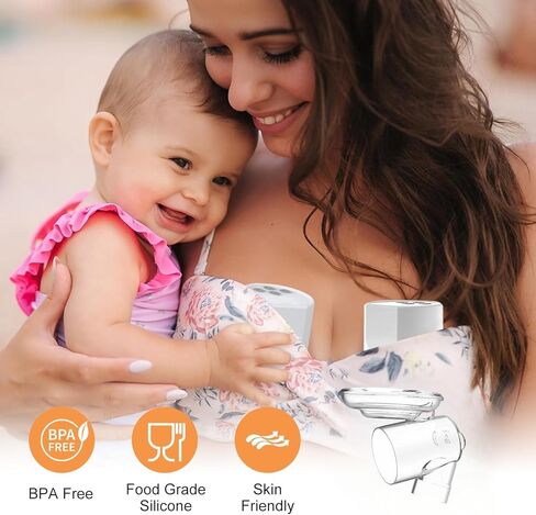 رابط متوافق مع كوب مضخة الثدي الأصلي Momcozy S12 Pro/S9 Pro الذي يمكن ارتداؤه بدون استخدام اليدين، ملحقات بديلة لمضخة الثدي S9/S10/12، عبوة واحدة in Kuwait