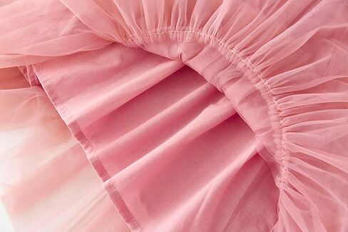 Toddler Girls Triple Layer Cake Dress Summer Tulle Tutu Dresses Size 6M-5T in Kuwait