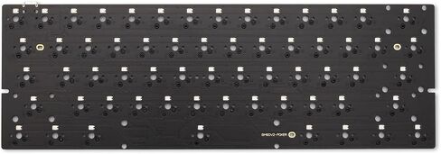 KPREPUBLIC bm60rgb bm60 poker rgb 60% gh60 لوحة مفاتيح ميكانيكية مخصصة قابلة للتبديل السريع برنامج PCB qmk مفتاح rgb كامل underglow type c (BM Poker PCB فقط x1) in Saudi Arabia