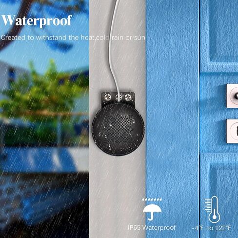 OOSSXX 4pcs Extended Speaker,Fit Wireless 3MP Camera and POE Camera in Saudi Arabia