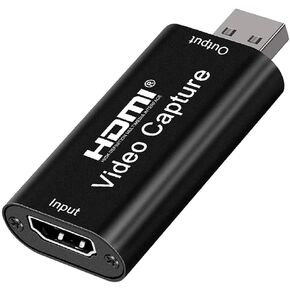 Audio Video Capture Cards 4k Link Card HDMI to USB 2.0 Record to DSLR Camcorder Action Cam Computer Capture Device for Streaming, Live Broadcasting, Video Conference, Teaching, Gaming