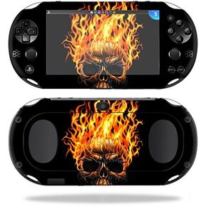 MightySkins Skin Compatible with Sony PS Vita (Wi-Fi 2nd Gen) wrap Cover Sticker Skins Hot Head