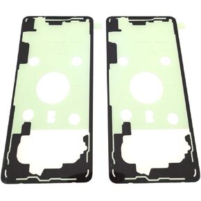 Pre-Customized Back Battery Door Adhesive/Double Sided Tape Sticker/Glue for Samsung Galaxy S10+ (S10 Plus) SM-G975U (Pack of 2)