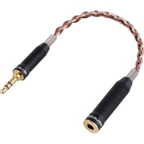 SIVGA P-Ⅱ Replacement 6N OCC 2.5MM Male to 4.4MM Female Headphone Audio Adapter