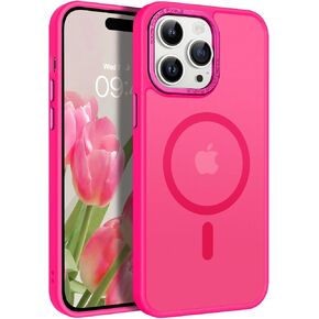 حافظة BENTOBEN المغناطيسية لهاتف iPhone 13 Pro، [متوافقة مع MagSafe] حافظة واقية شفافة غير لامعة مقاومة للصدمات للنساء والرجال والبنات لهاتف iPhone 13 Pro 6.1 بوصة، أسود in Kuwait